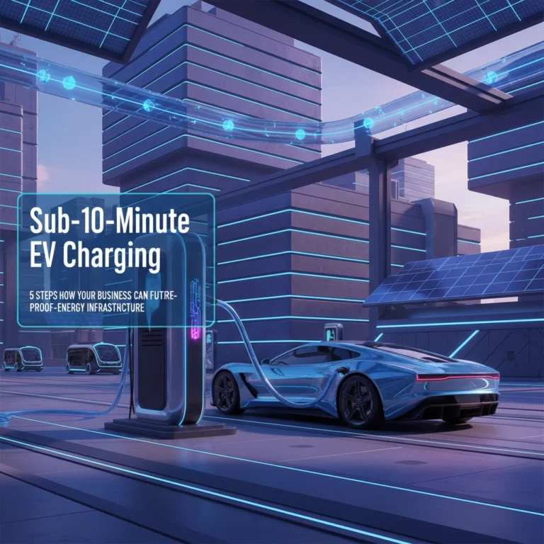 Sub-10-Minute EV Charging: 5 Steps How Your Business Can Future-Proof Energy Infrastructure