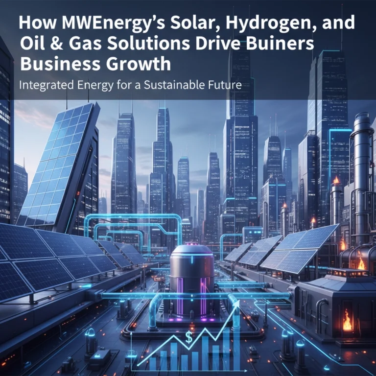How MWEnergy's Solar, Hydrogen, and Oil & Gas Solutions Drive Business Growth