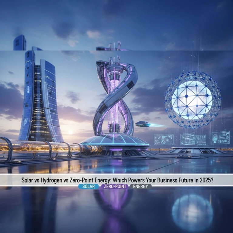 Solar vs Hydrogen vs Zero-Point Energy: Which Powers Your Business Future in 2025?