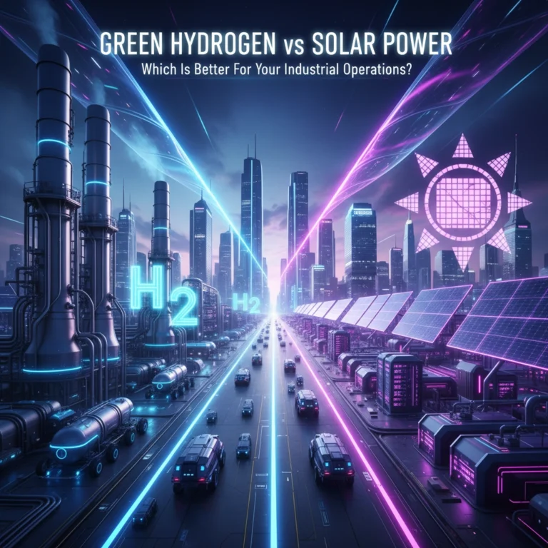 Green Hydrogen vs Solar Power: Which Is Better For Your Industrial Operations?