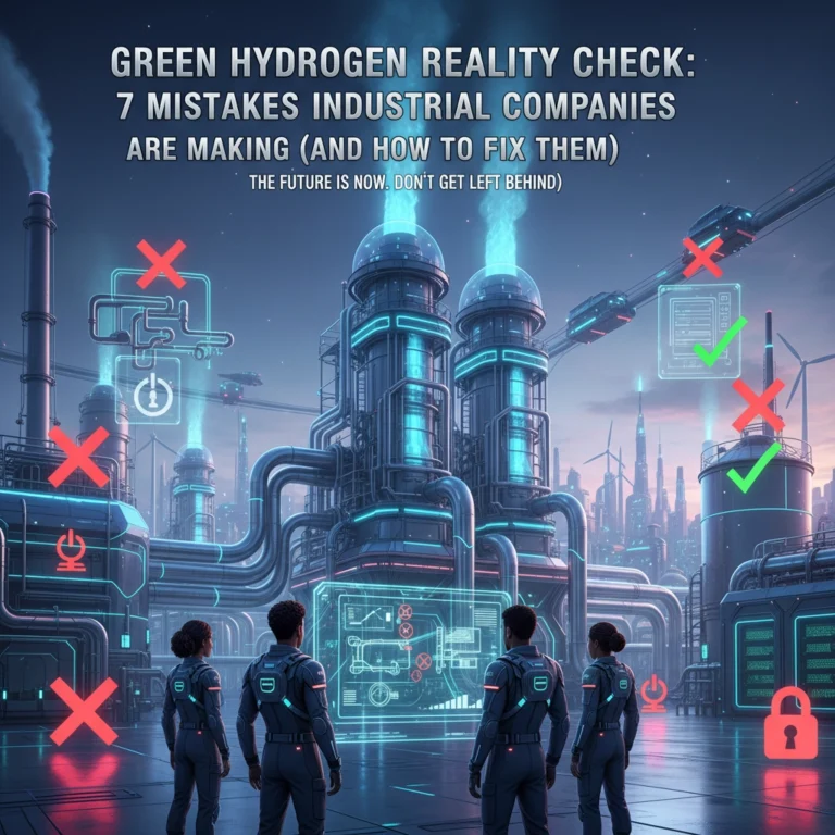 Green Hydrogen Reality Check: 7 Mistakes Industrial Companies Are Making (And How to Fix Them)