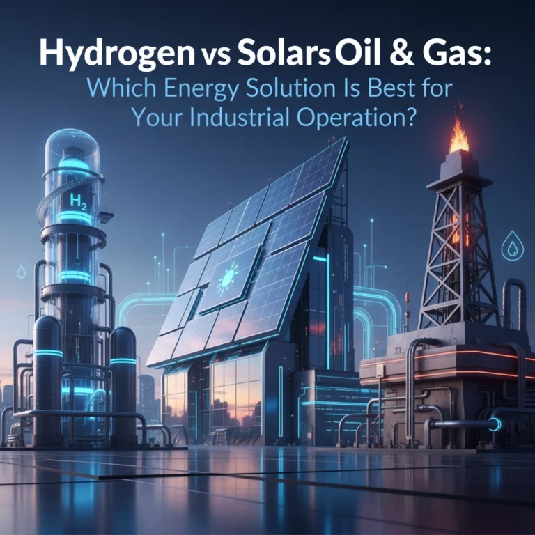 Hydrogen vs Solar vs Oil & Gas: Which Energy Solution Is Best for Your Industrial Operation?